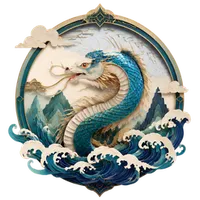虎蛟泅浪