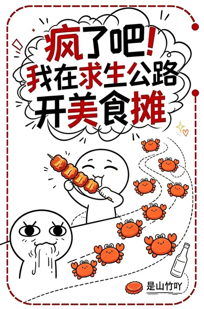 疯了吧!我在求生公路开美食摊